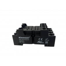 KS 4CO ECO; Монтажная колодка на Дин-Рейку для реле KRM, KMY; 4C, 10А (10шт/упак)