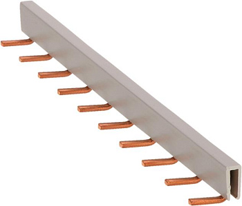 Шинная разводка CR-MJ (не разрезаемая) для реле CR-M, расстояние между штырьками 27 мм