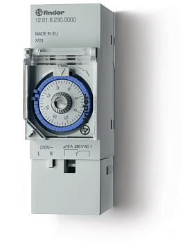 Таймер механический суточный; 1CO 16A; питание 230В АC