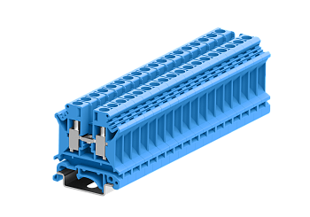 Винтовая Клемма серии SUK, сечение 6мм², син.