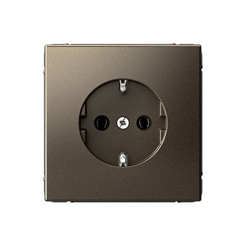 ARTGALLERY РОЗЕТКА с заземлением, 16А, механизм, быстрозажим. клем., МОККО