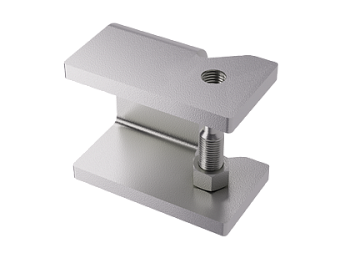 Крепление лестничного лотка к строительной балке, горячеоцинкованное