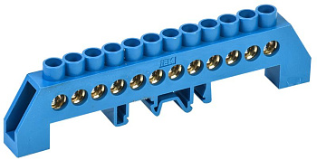 Шина нул в комб DIN-изол тип "Стойка" ШНИ-8х12-12-КС-С ИЭК