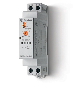 Модульный электронный лестничный таймер 1-функциональный; 1NO 16A;