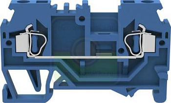 WS2.5-01P-12-00A(H) Клемма на дин-рейку, 2.5 кв.мм, пружинная, синяя, шт
