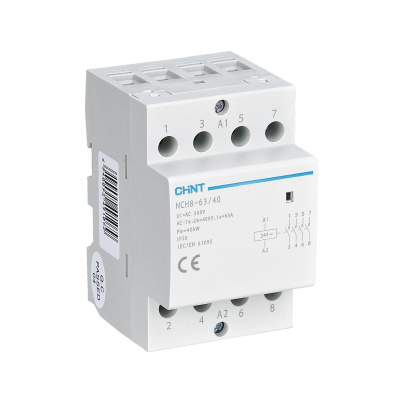 Контактор модульный NCH8-63/40 63A 4НО AC220/230В 50Гц (R)(CHINT)