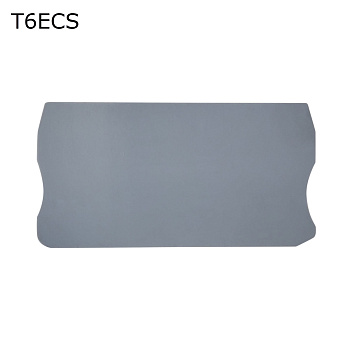 Крышка торцевая для 2-контактной пружинной клеммы 6 мм2, серая