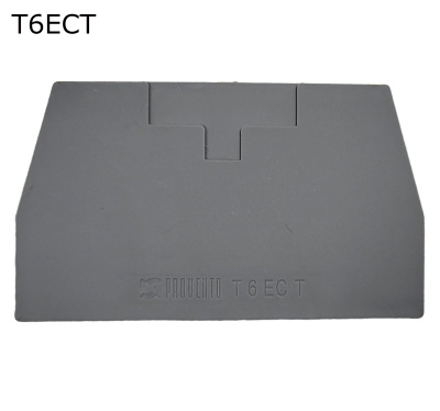 Крышка торцевая для измерительной винтовой клеммы 6 мм2, серая