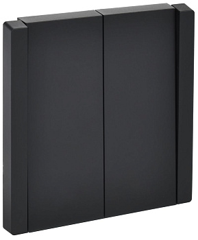 FORTE&PIANO Выключ. 2-кл. 10А FP105 чер. IEK