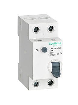 City9 Set Авт. выкл. диф. тока (АВДТ) 1P+N С 16А 6kA 10мА Тип-A 230В