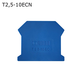 Крышка торцевая для винтовой клеммы 2,5-10 мм2, синяя