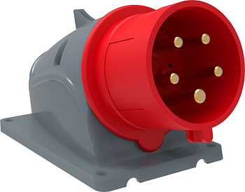 MAGNUM Вилка стац. ССИ-525 32А-6ч 380В 3P+PE+N IP44 IEK