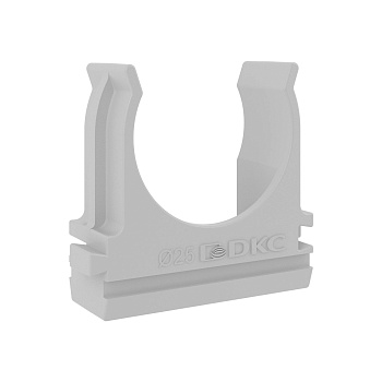 Держатель с защелкой, д.25мм (600шт/упак)