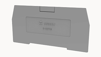 D-DCTK6-01P-11-00A(H), Концевая крышка, для DCTK6, серый, шт